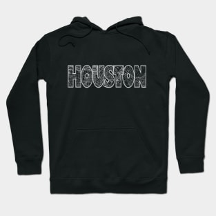 Houston Street Map Hoodie